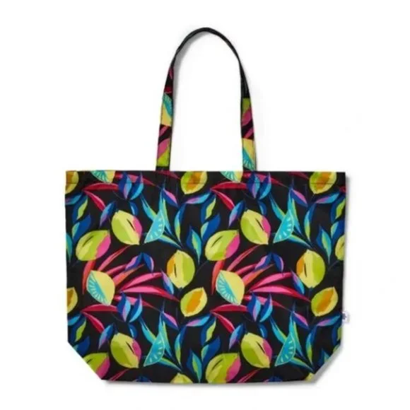 Tabitha Brown x Target Limited Edition Lemon Reusable Packable Tote - Picture 1 of 2